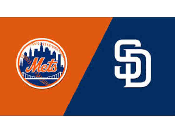 Two (2) tickets to NY Mets vs San Diego Padres on July 23, 2019 7:10 PM EDT at Citi Field - Photo 1