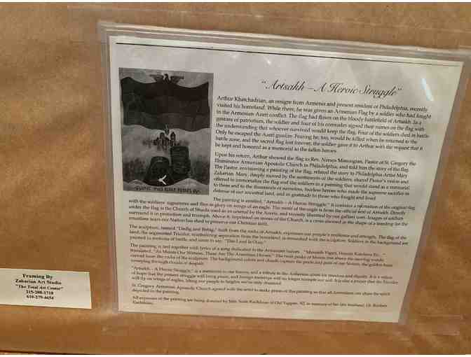Artsakh - a Heroic Struggle: Painting by Arthur Khatchadurian