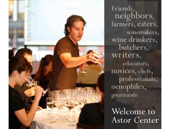 'Elements of Wine' Class for 2 at Astor Center