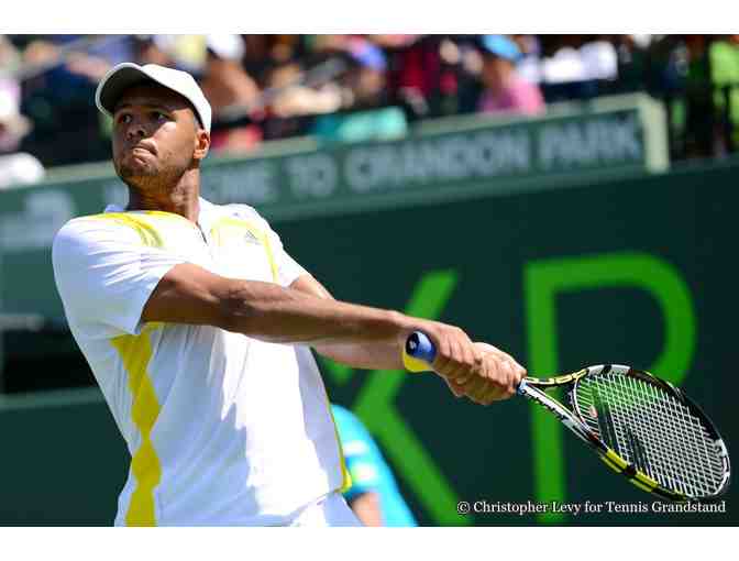 Jo-Wilfried Tsonga Signed Racquet and Sony Open tickets