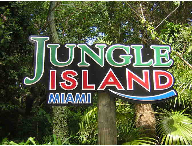 One-day Jungle Island Miami admission PLUS Lemur Up-Close Interaction for (2) Two People!
