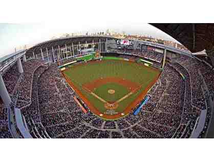 Baseball! 2 Clubhouse Box Tickets - Miami Marlins Home Game-3rd Row Behind Marlins Dugout