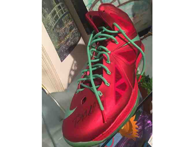 Miami Heat's Bam Adebayo Size 16 shoe autographed by Bam himself!