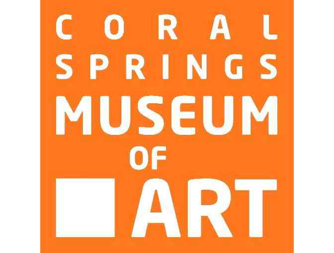 Coral Springs Museum of Art: 1-year Family Membership!