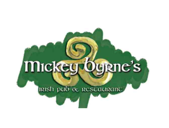 4 - $25 gift certificates to Mickey Bryne's Irish Pub and Restaurant, Downtown Hollywood!