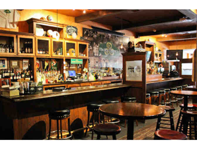 4 - $25 gift certificates to Mickey Bryne's Irish Pub and Restaurant, Downtown Hollywood!