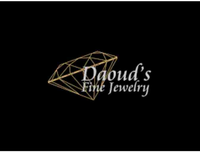 Daoud's Fine Jewelry Gift Certificate and Brazilian Wild Walnut Veneer Locking Jewelry Box