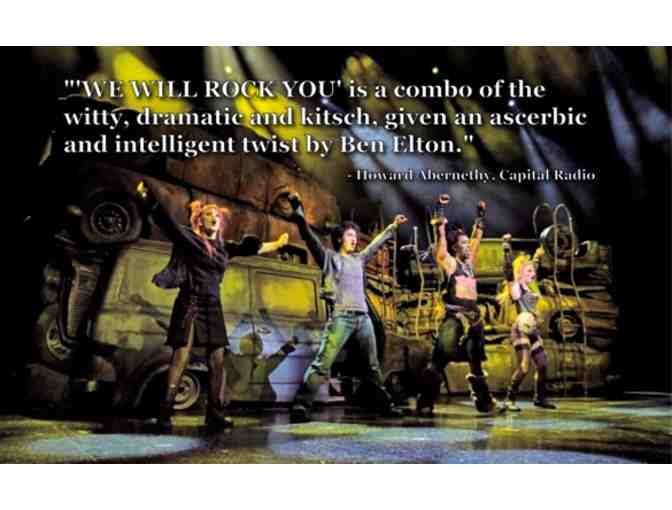2 Tickets to WE WILL ROCK YOU (a Broadway Special)