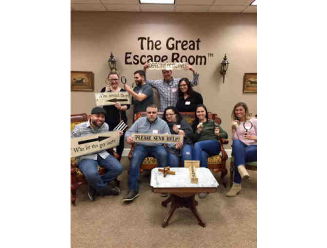 4-pack pass to the Great Escape Room