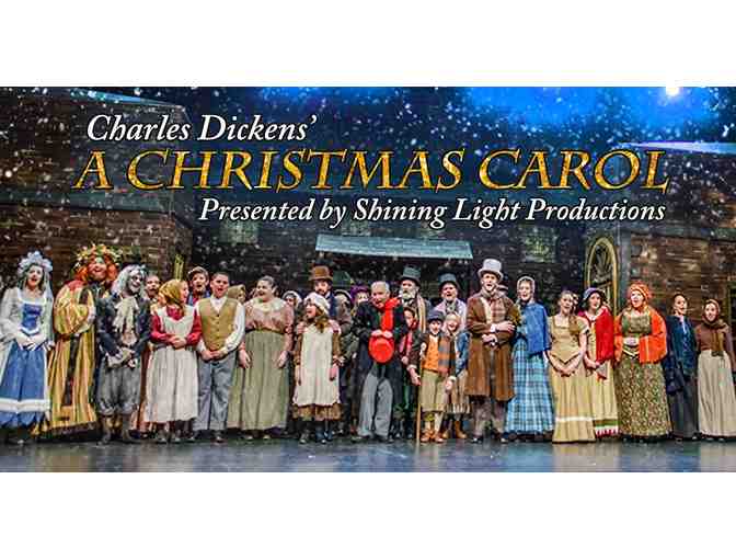 Two tickets to a Christmas Carol, Wednesday December 13, 2017