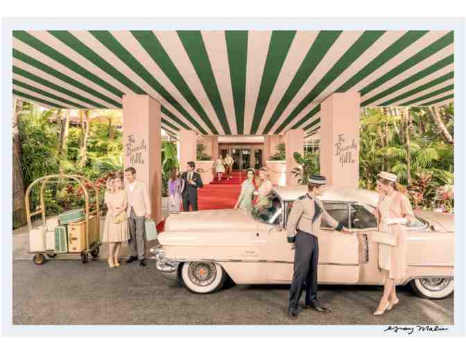 Gray Malin Welcome To The Beverly Hills Hotel Framed Photograph - Photo 1