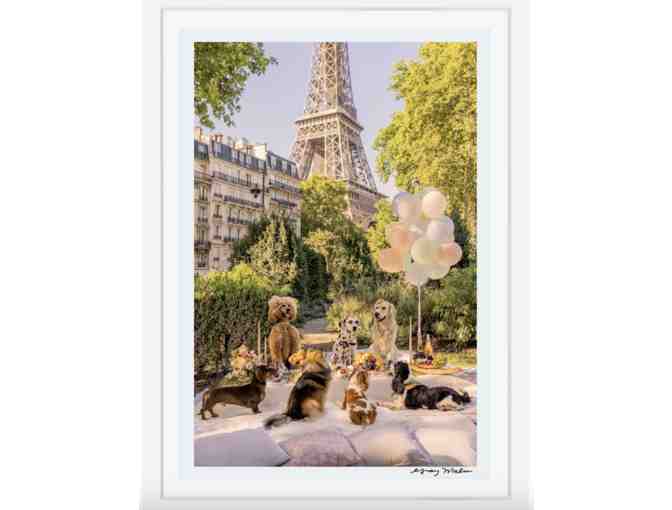 Gray Malin Eiffel Tower Picnic Party, Paris Framed Photograph - Photo 2