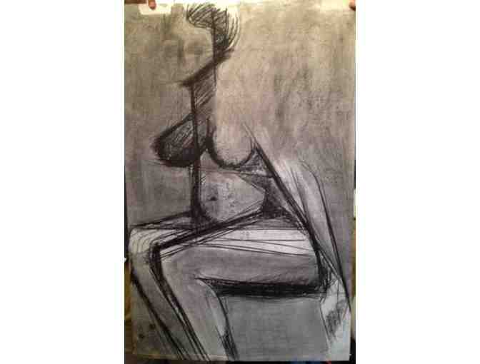 Female Nude drawing on Italian Fabriano Paper r ask about bulk sale of these drawings