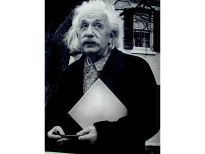 Albert Einstein 1946 photograph, art