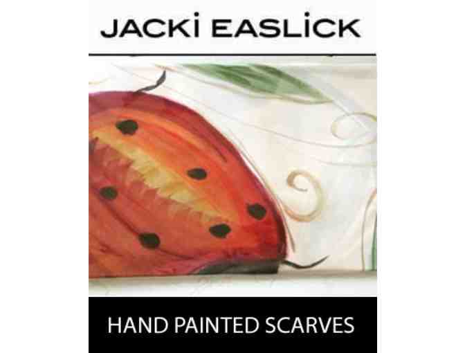 $50 off Jacki Easlick Hand Painted One-of-A-Kind Scarf - Photo 1