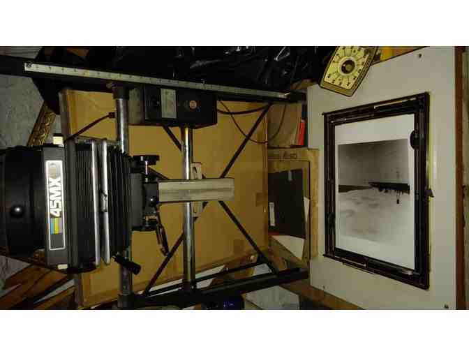 Darkroom Workshop with parent and children. 'The Parent and ME' super memory forever!