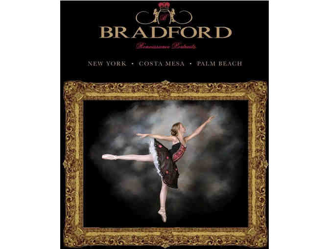 Photographic portrait session and portrait on canvas NY CA or Fl.