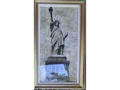 Statue of Liberty print beautifully framed