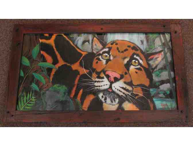 Jeff Riggan's 'Moby Clouded Leopard - a Tribute Piece'