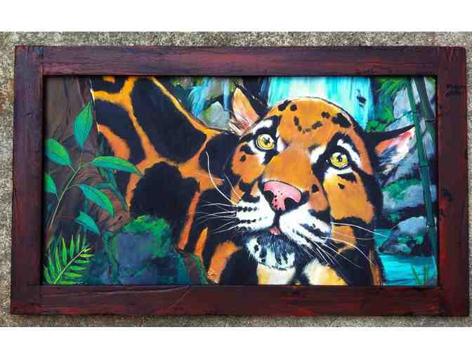 Jeff Riggan's 'Moby Clouded Leopard - a Tribute Piece'