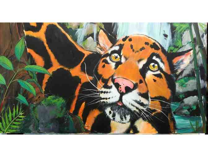 Jeff Riggan's 'Moby Clouded Leopard - a Tribute Piece'