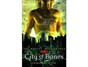 'CITY OF BONES', 'CITY OF ASHES', AND 'CITY OF GLASS' SIGNED BY AUTHOR CASSANDRA CLARE