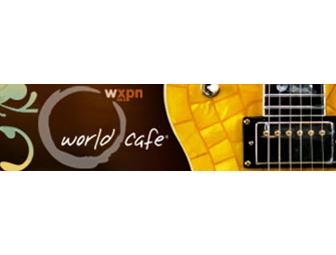 XPN 'World Cafe' Exclusive Taping, Station Tour, Membership & Swag
