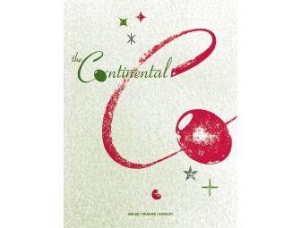Continental Gift Card & Martini Set