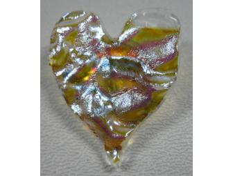 Handcrafted Fused Glass Brooch