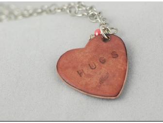 Torch-Fired Heart Necklace