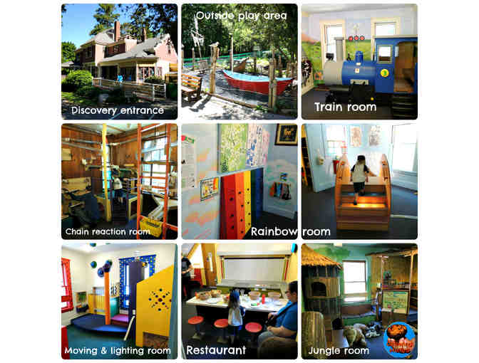 4 Pack of Museum Passes to the Discovery Museums