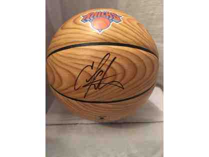 NY Knicks Carmelo Anthony Autographed Basketball