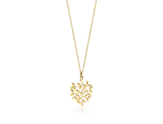 Tiffany & Co. at the Westchester in White Plains - 18k Olive Leaf Pendant