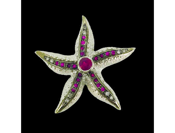 D'Errico Original Starfish Brooch - Photo 1