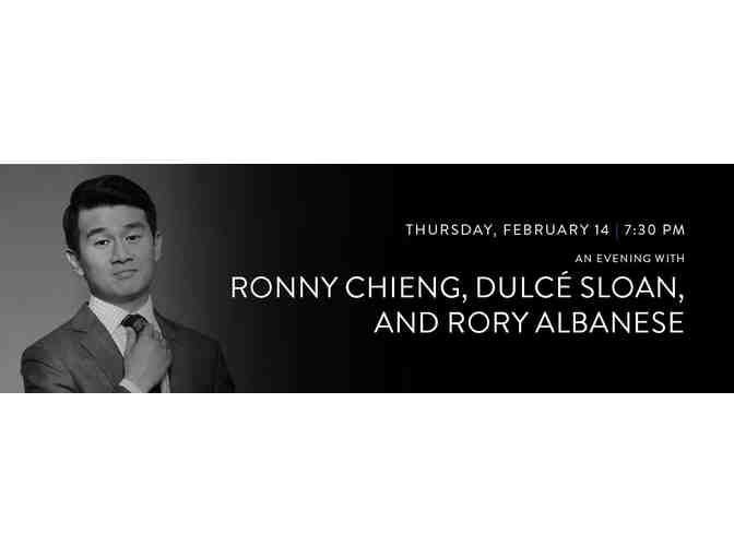 An Evening with Ronnie Chieng, Dulce Sloan, and Rory Albanese