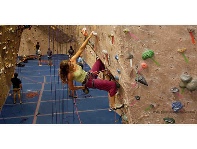Climbing at The Rock Club - New Rochelle