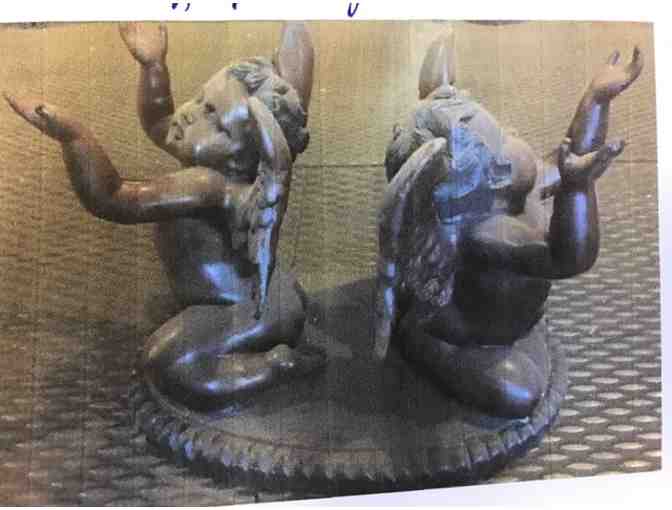 Bronze 'Putto' Sculpture from the Randolph Rose Collection - Photo 1