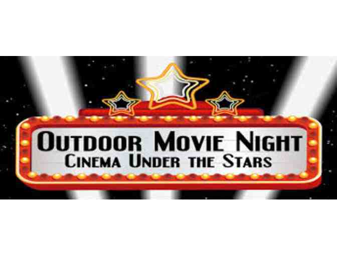 Backyard Movie Night for 10 Adults
