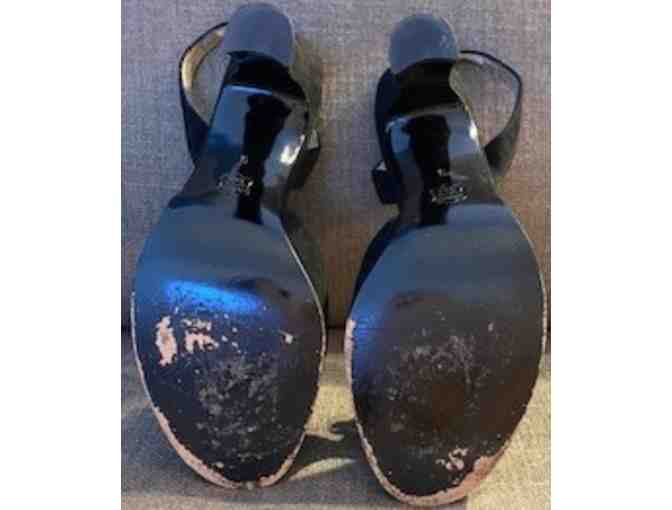 Charles Jourdan Women's Black Suede Evening Shoes - Photo 6