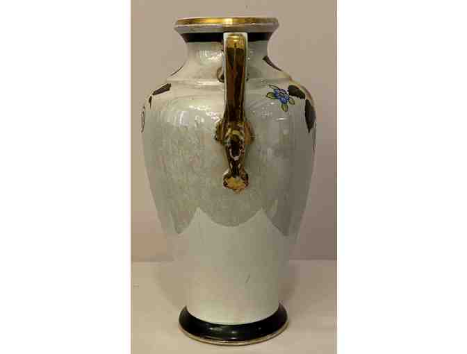 Antique Noritake Floral Vase - Photo 2