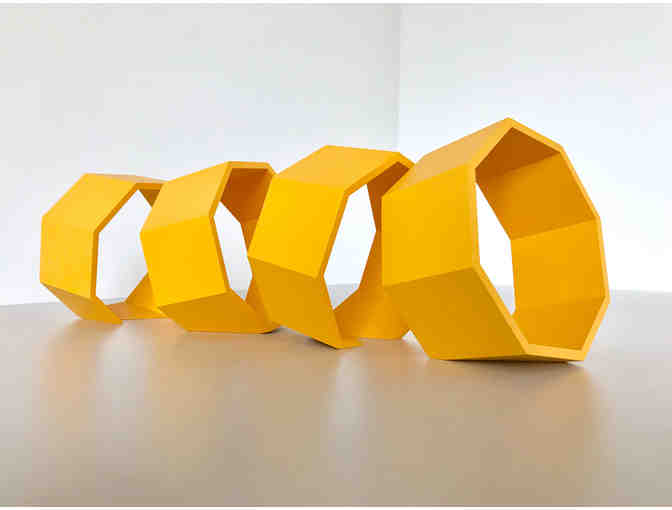 Untitled (yellow octagons)