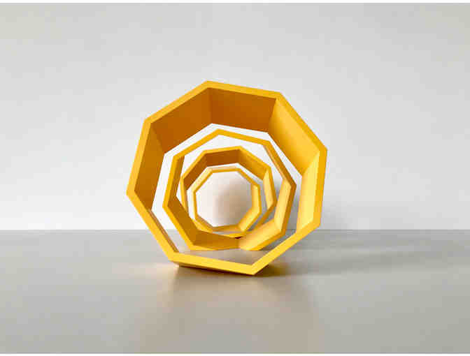 Untitled (yellow octagons)