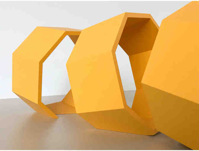 Untitled (yellow octagons)