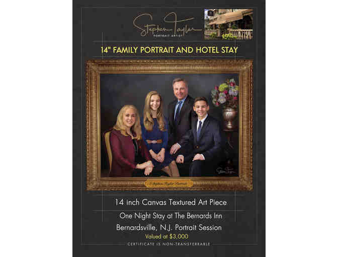 Family Portrait and Hotel Stay Experience with Stephen Taylor