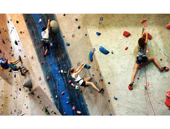 Climbing at The Rock Club - New Rochelle
