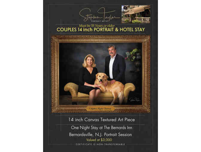 The Legacy Portrait Experience with The Bernards Inn Stay