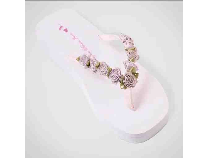A Bridal Package! Eight (8) pairs of customized Flip Flops in color of your choice