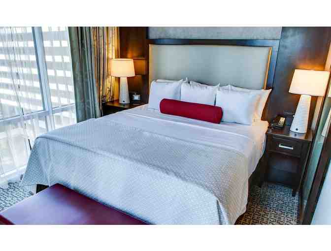 Weekend Stay at Cambria Hotel plus a $100 Gift Card to The Cheesecake Factory