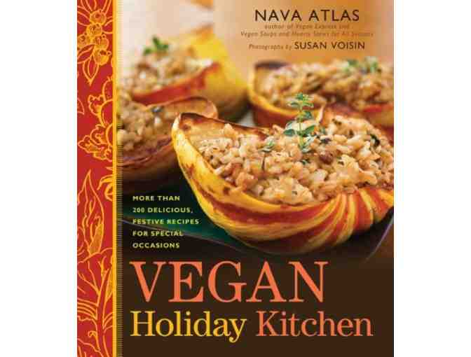 Nava Atlas Three Cookbooks signed by the author