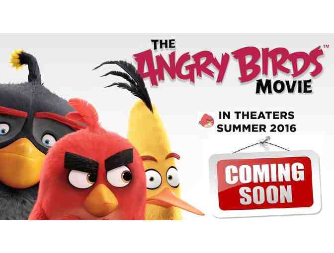 4 Tickets to the World Premiere of The Angry Birds Movie on May 15th
